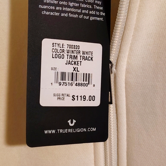 True religion track jacket - Picture 2 of 5